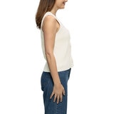 Hilary Radley Chaleco de Punto para Dama Blanco Chica