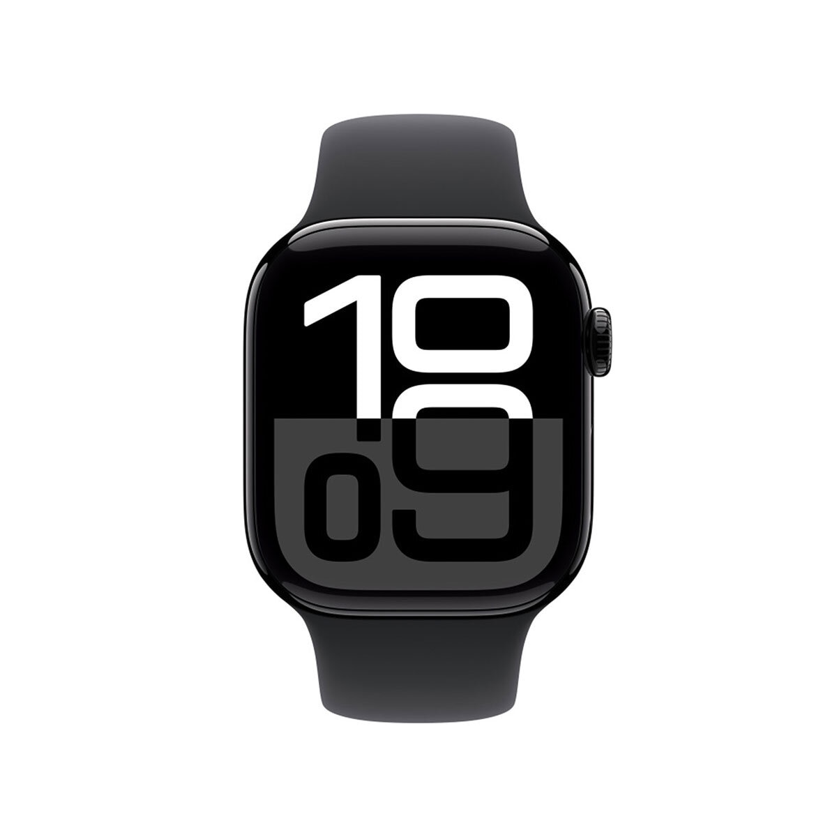 Apple Watch S10 (GPS + Cellular) Caja de aluminio negro azabache 42mm con correa deportiva negro S/M