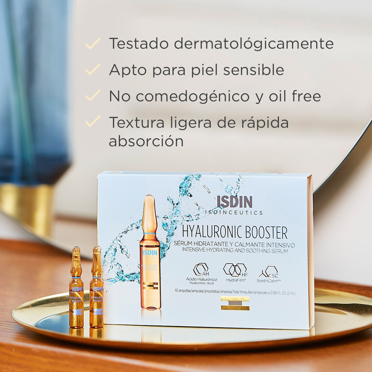 Isdin Isdinceutics Hyaluronic Booster 5 Ampolletas