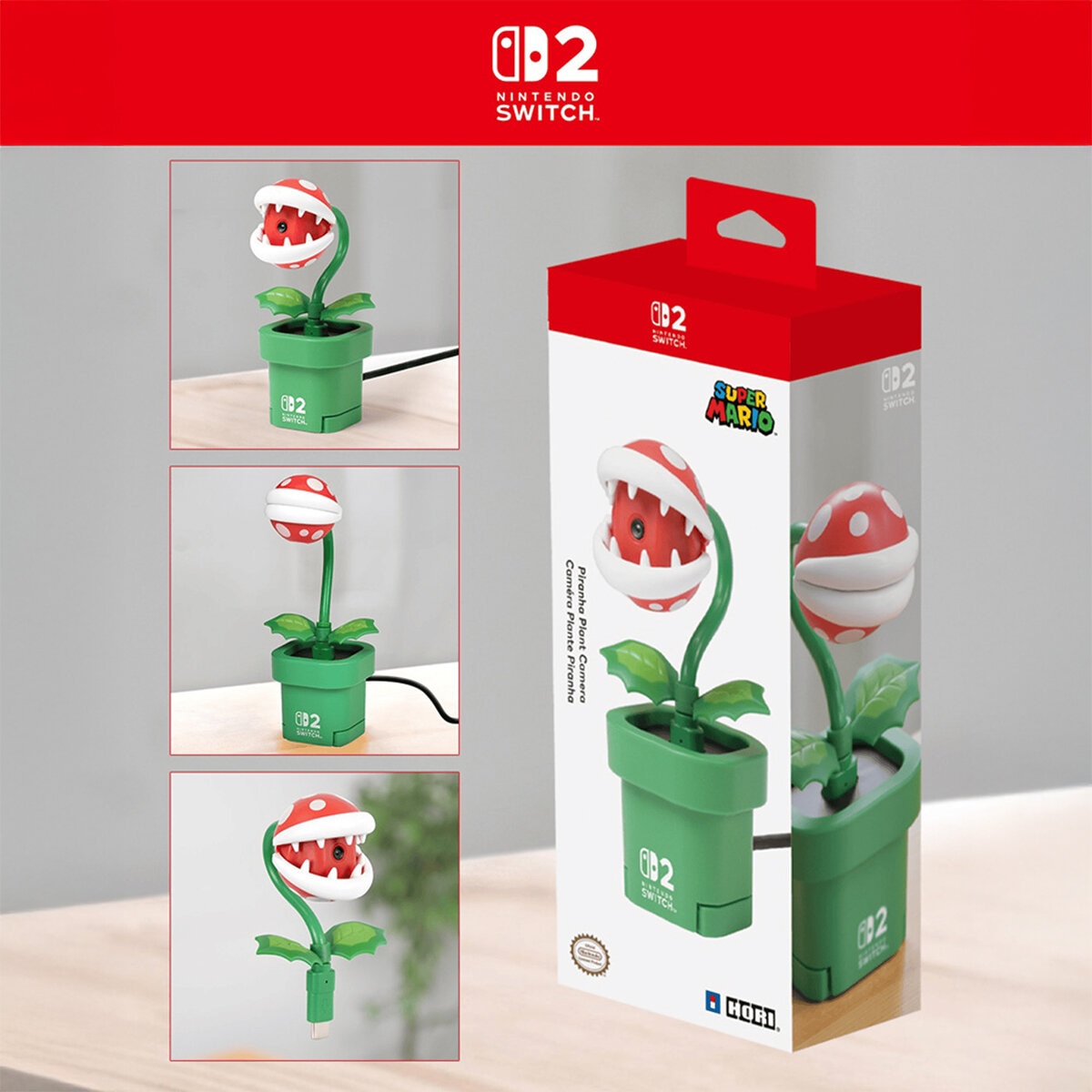 Hori Cámara Piraña Para Nintendo Switch Hori Cámara Piraña Para Nintendo Switch