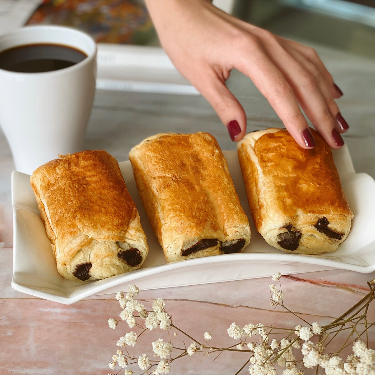 La Boulangere Croissant Relleno de Chocolate 720 gr