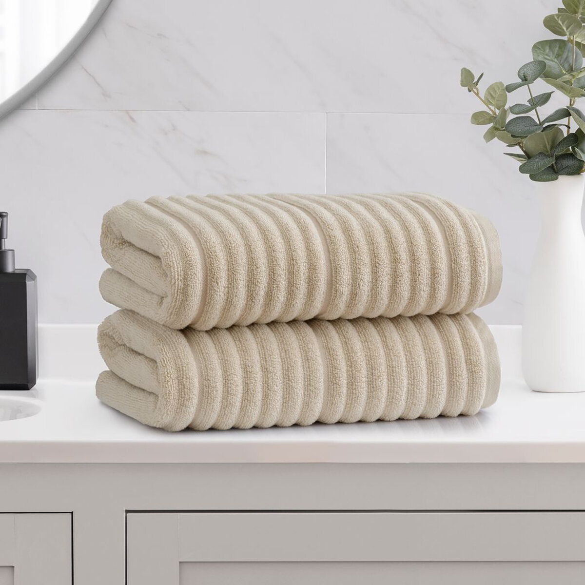 WelHome, Toalla de Baño, Crema