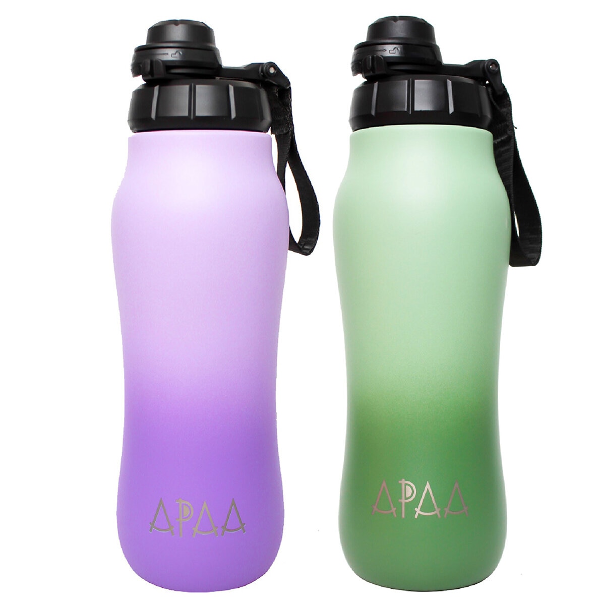 APAA Juego de 2 Botellas Purificadoras de Agua de 710ml + Accesorios