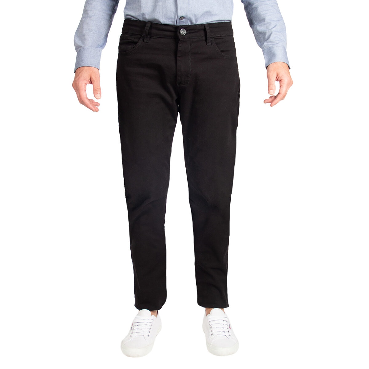 Ben Sherman Pantalón para Caballero Negro 30 x 32