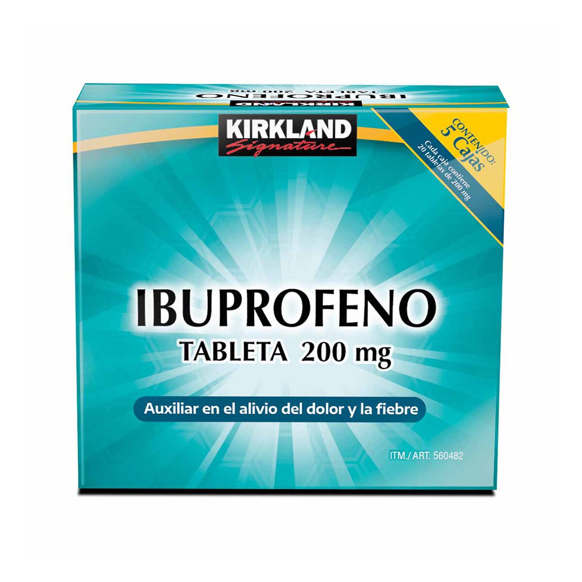 Kirkland Signature Ibuprofeno 200mg  100 Tabletas