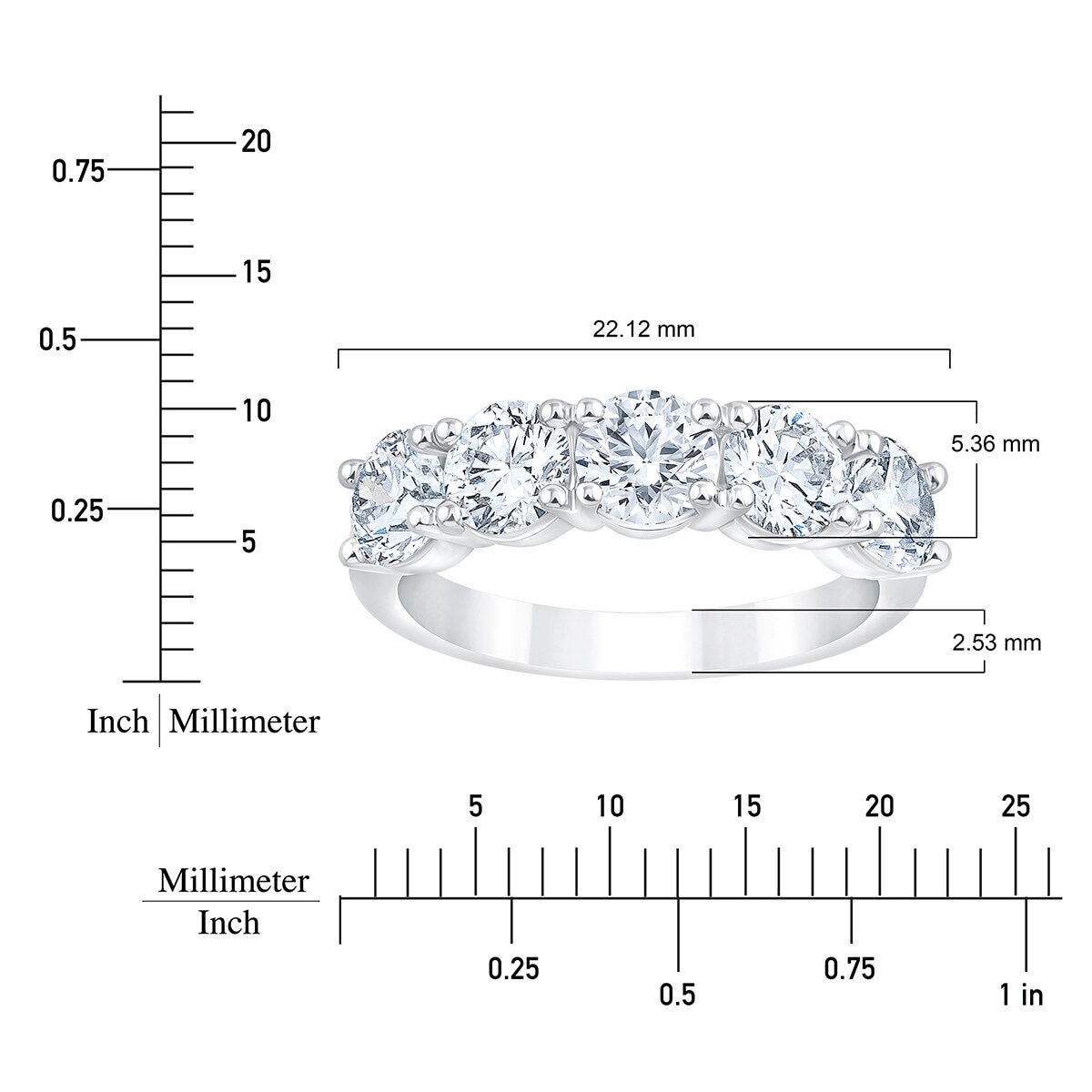 Anillo, Diamantes 2.50ctw, Platino