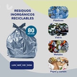 Logar Bolsas para Basura 150 pzas de 49 l