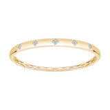 Pulsera Oval de Diamantes 0.40ctw, Oro Amarillo 14K