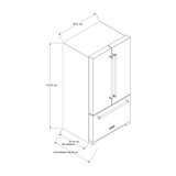 KitchenAid Refrigerador 20´ French Door