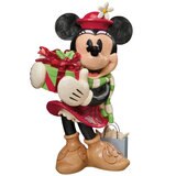 Disney Figura Navideña Pintada a Mano, Minnie