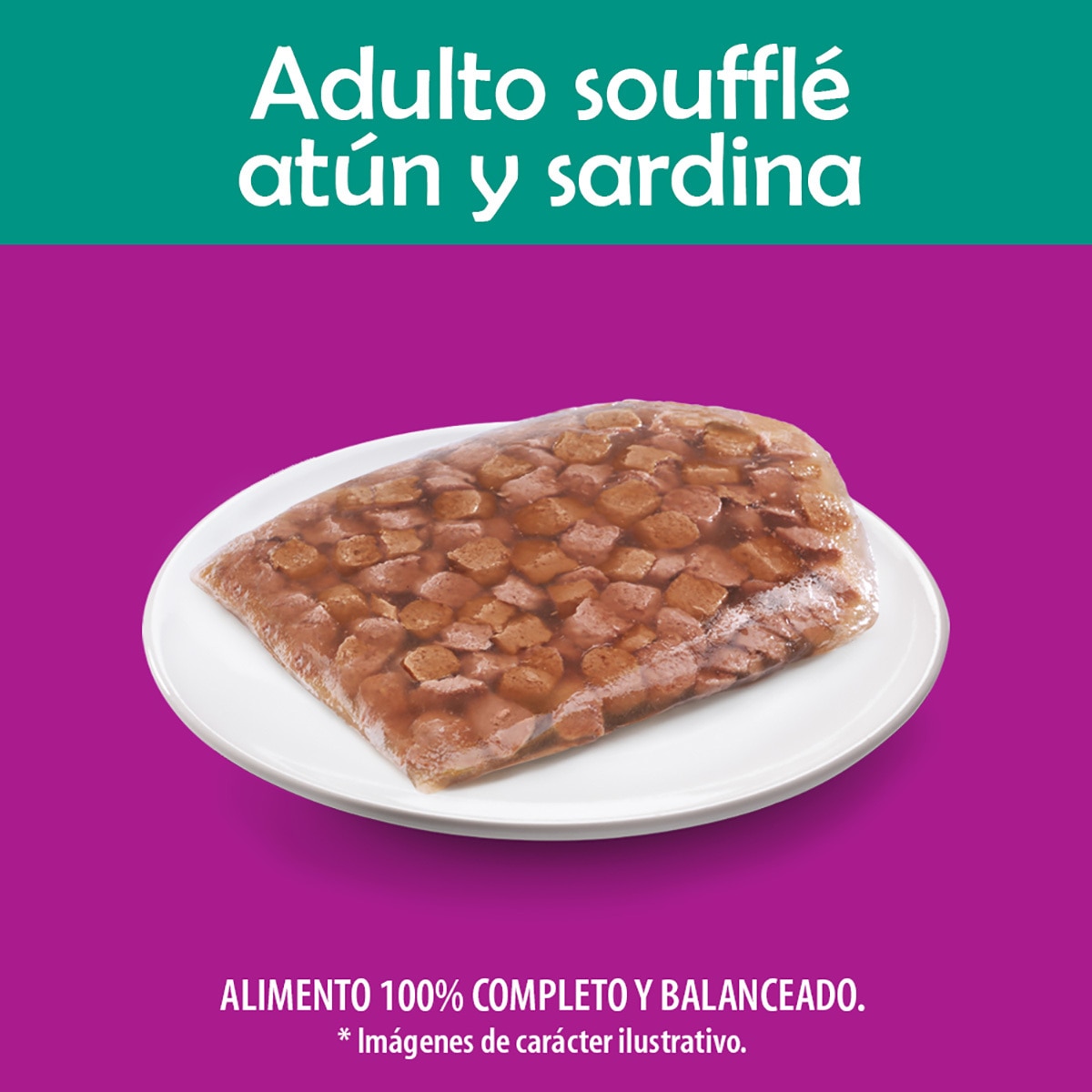 Whiskas Alimento Húmedo para Gato Sabor Atún y Sardina 24 pzas de 85 g