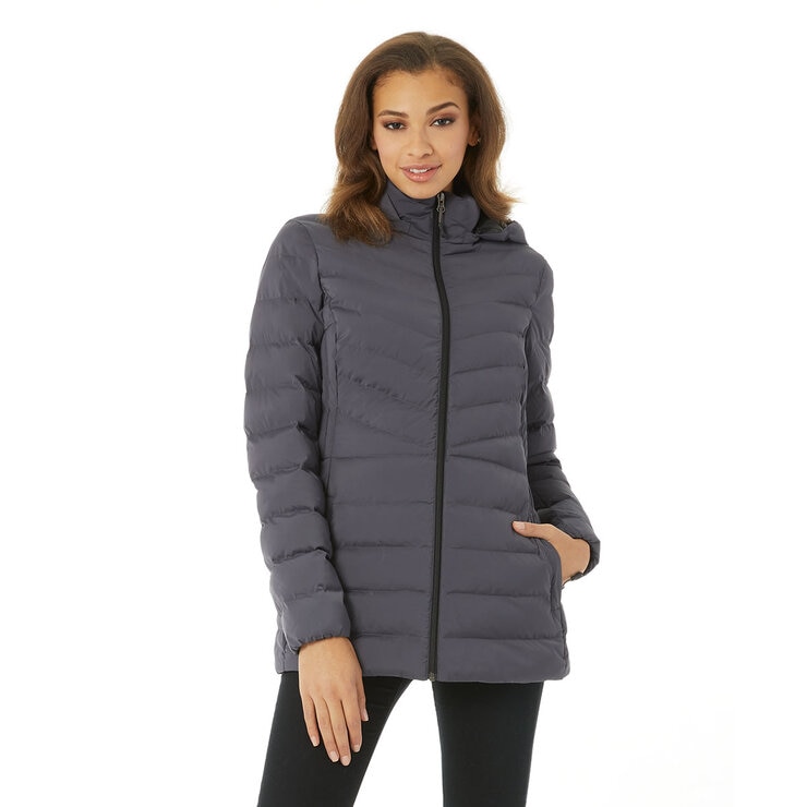 chamarra acolchada mujer