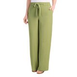 Hilary Radley Pantalones para Dama Verde Extra Grande Hilary Radley Pantalones para Dama Verde Extra Grande