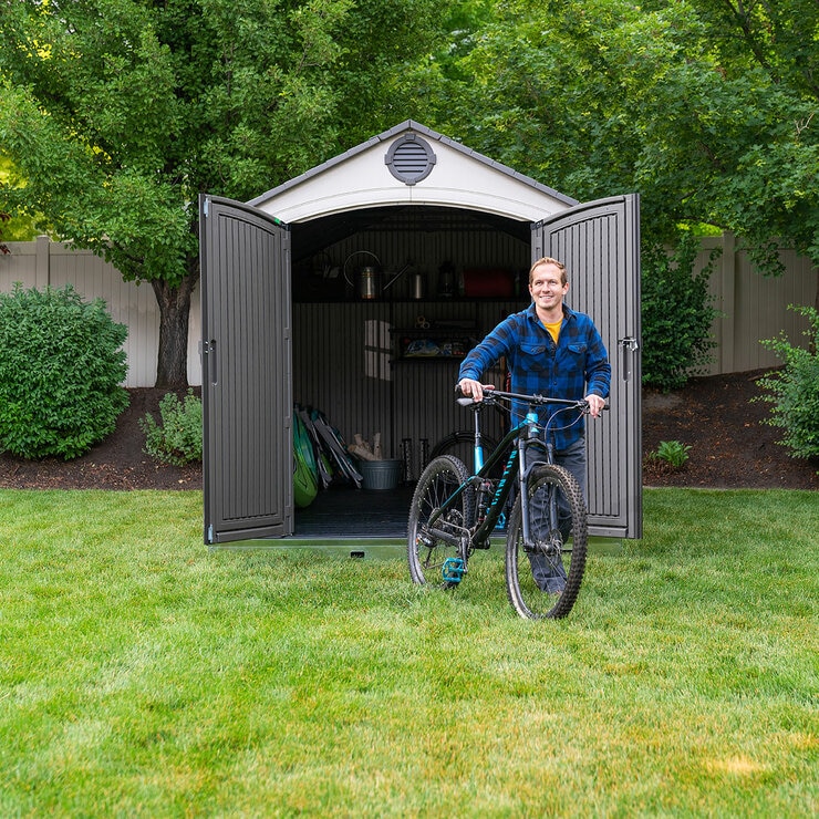 Lifetime, Cobertizo de 2.44m x 4.57 m