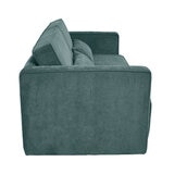 Violanti, Sofá Cama De 3 Plazas Con Brazos, Color Turquesa Violanti, Sofá Cama De 3 Plazas Con Brazos, Color Turquesa