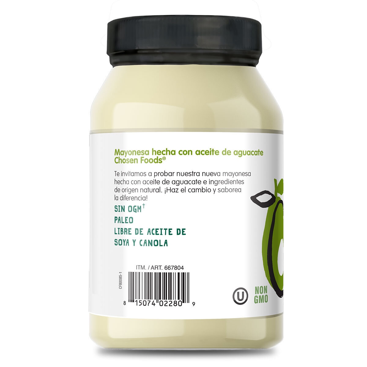 Chosen Foods Avocado Mayo 946 ml