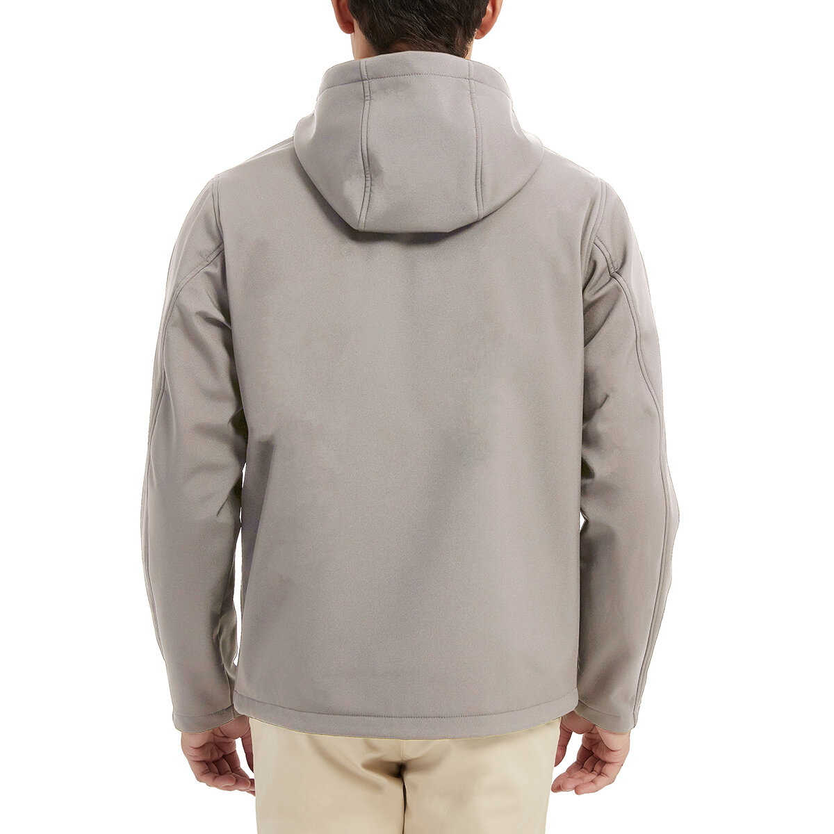 Hawke & Co Chamarra Softshell para Caballero Gris Grande