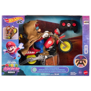 Hot Wheels Super Mario Galaxy Motocicleta RC
