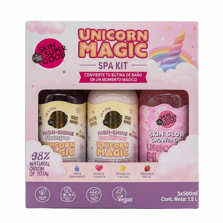 Unicorn Magic Spa Kit de Ducha 3 de 500 ml Unicorn Magic Spa Kit de Ducha 3 de 500 ml