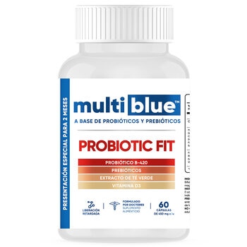 Multiblue Probiotic Fit Frasco con 60 cápsulas