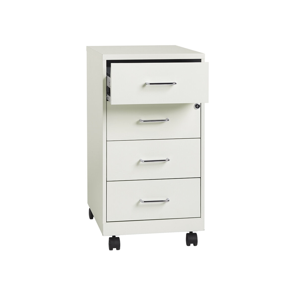 Hirsh Archivero con 4 Cajones Tamaño Carta Color Blanco
