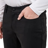 United Colors of Benetton Pantalones para Caballero Negro 36 x 32