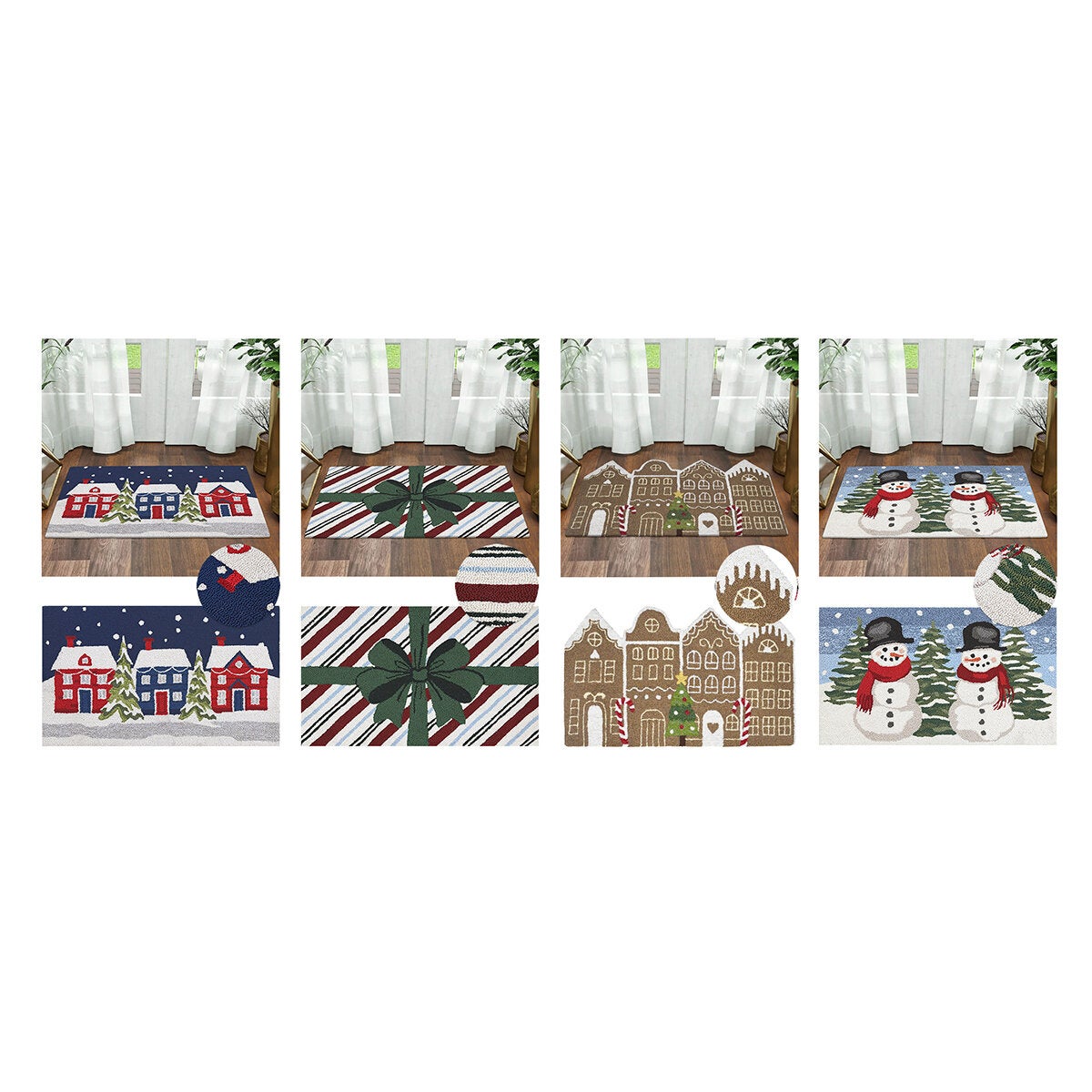 Tapete Decorativo de Navidad, Varios Modelos Tapete Decorativo de Navidad, Varios Modelos