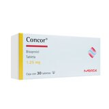 Concor 1.25 mg 30 Tabletas