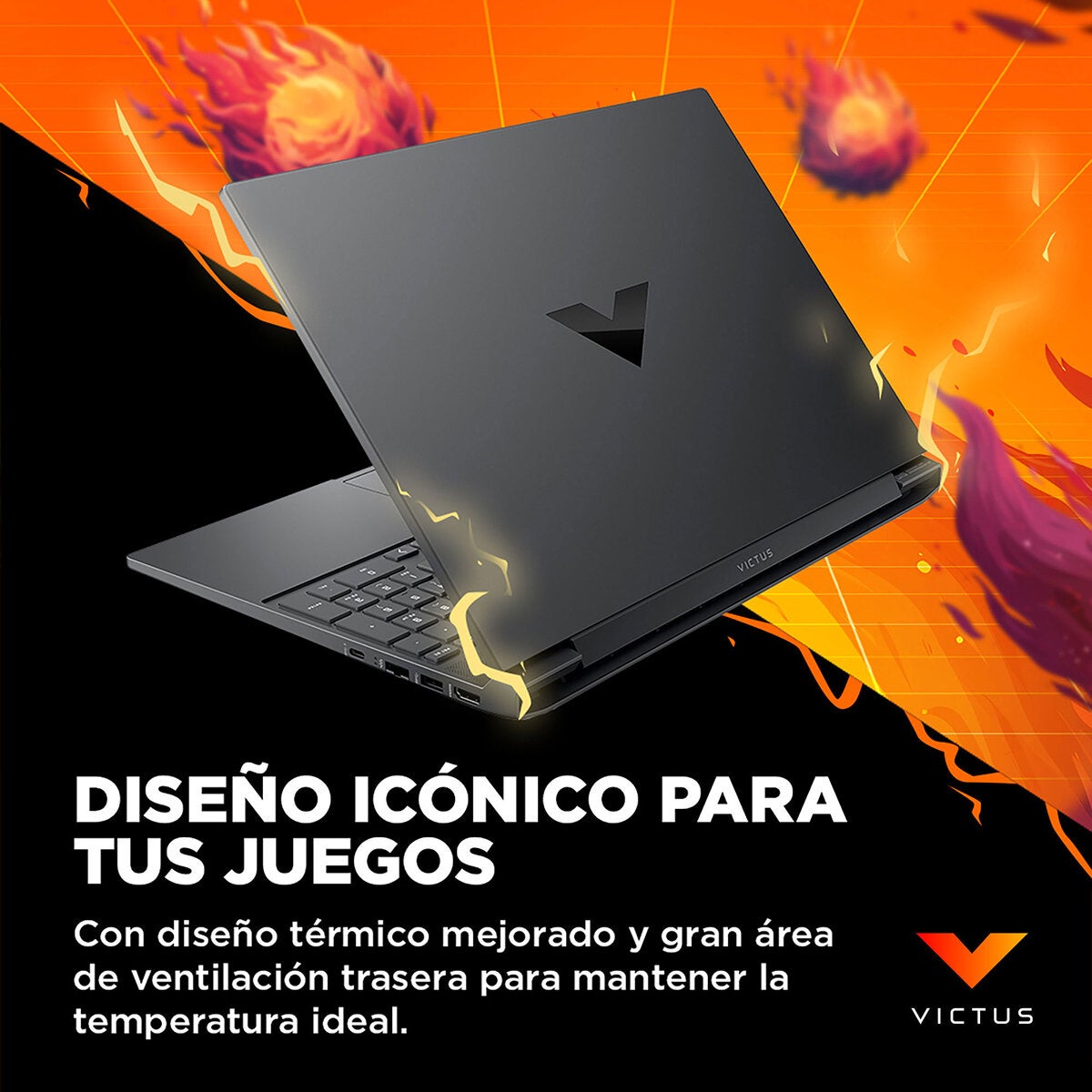 HP Victus 15-fb3031la Laptop Gaming 15.6" FHD NVIDIA GeForce RTX 3050 AMD Ryzen 7 7445H 12GB 512GB SSD HP Victus 15-fb3031la Laptop Gaming 15.6" FHD NVIDIA GeForce RTX 3050 AMD Ryzen 7 7445H 12GB 512GB SSD
