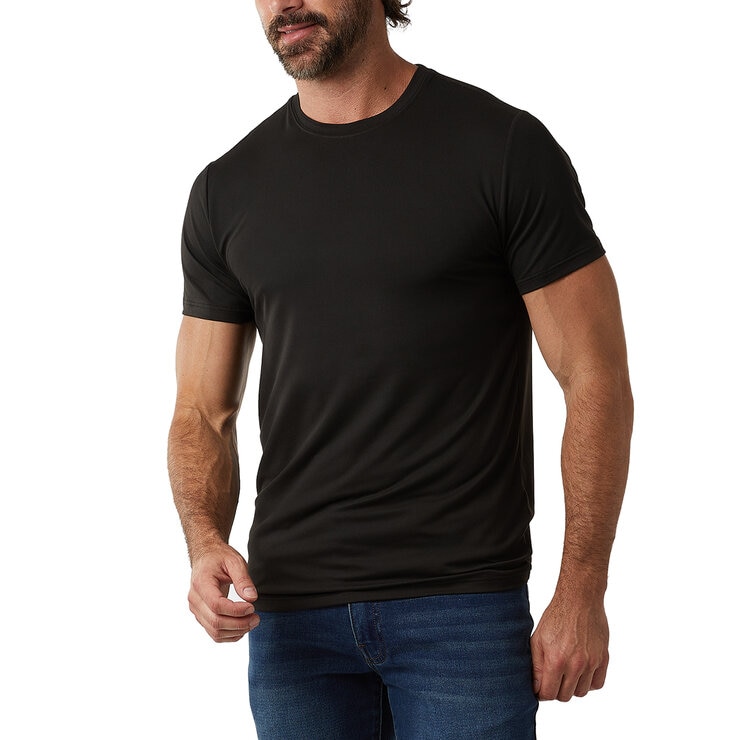 32 Degrees Cool Playera para Caballero 3 piezas Negro Chica 32 Degrees Cool Playera para Caballero 3 piezas Negro Chica