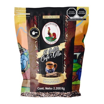 El Gallito Café de Olla Instantáneo 2.2 kg