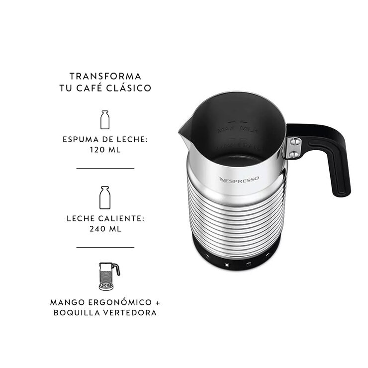 Nespresso, Aeroccino 4 Espumador de Leche