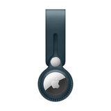 Apple Correa de piel para el AirTag Azul Báltico