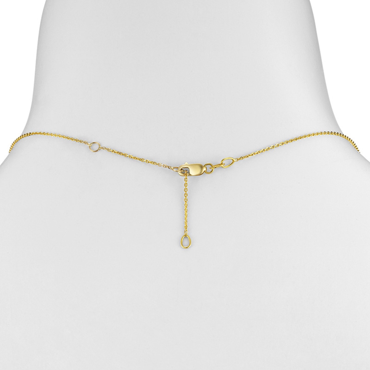 Collar de Perla, 10.5-11mm, Oro Amarillo de 14kt
