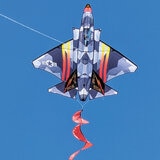 Brainstorm Papalote de Nylon Tamaño Gigante: Avión de Combate