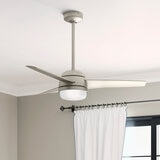 Hunter, Ventilador Midtown Matte Nickel 48" 