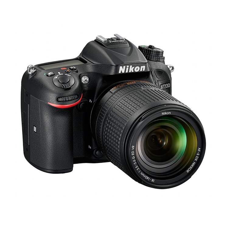 Nikon Reflex D7200 + Lente DX 18140mm Costco México