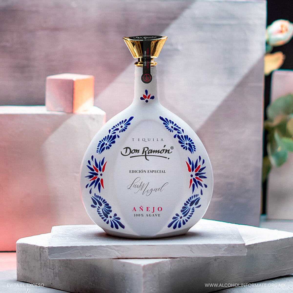 Tequila Don Ramón Cerámica Añejo 750 ml