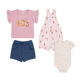 Pekkle Conjunto de 4 piezas para Niños y Niñas Varias Tallas y Colores