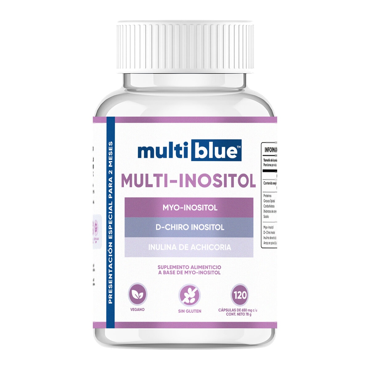 Multiblue Multi-inositol 120 Cápsulas