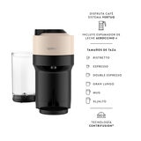 Nespresso Cafetera, Onpack Vertuo Pop Beige
