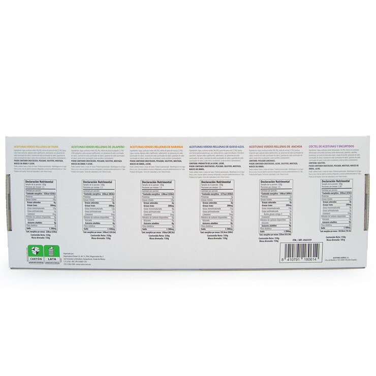 La Explanada Surtido de Aceitunas Gourmet 6/350 g La Explanada Surtido de Aceitunas Gourmet 6/350 g