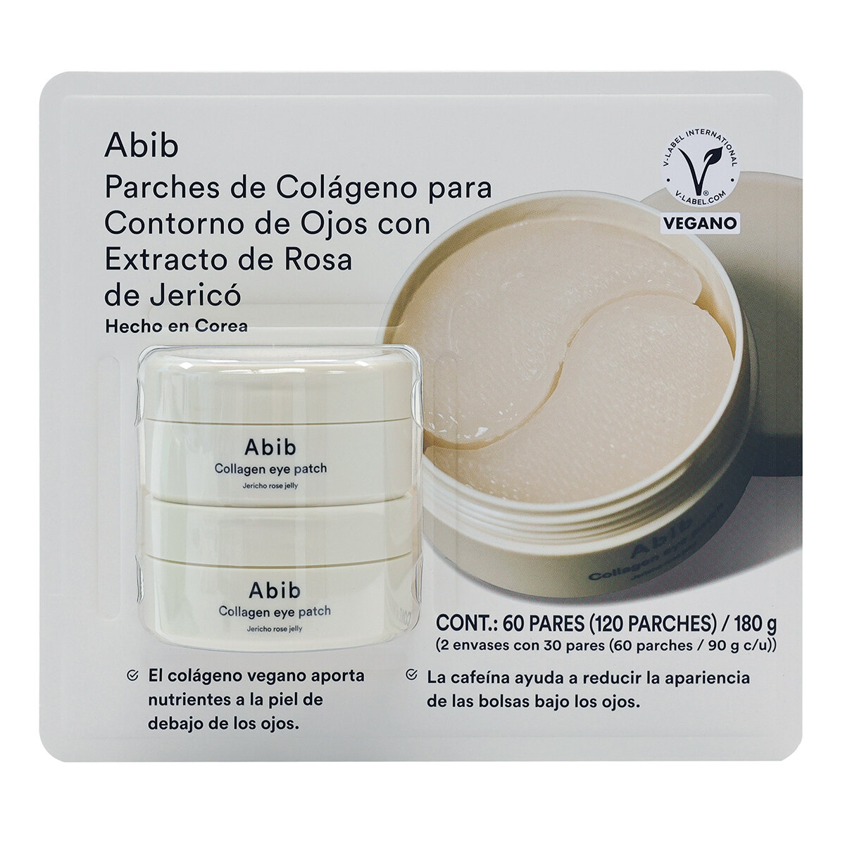 Abib Parches de Colágeno para Contorno de Ojos