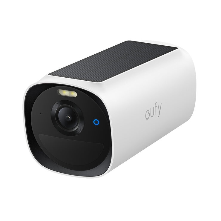 Eufy, Cámaras de Seguridad Solares, Kit 2 Cámaras + Panel Solar E40.