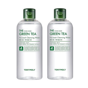 Agua Limpiadora Facial de Té Verde, Tony Moly, 2 piezas