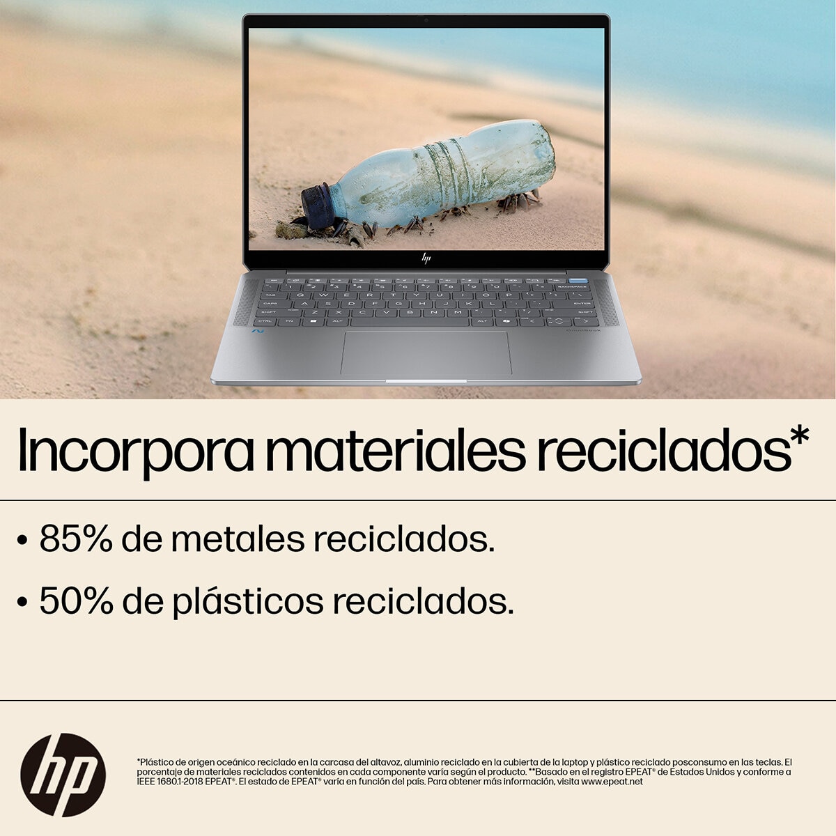 HP 14-fd0001la Laptop Omnibook Ultra 14" 2.2K Táctil AMD Ryzen AI 9 32GB 1TB SSD