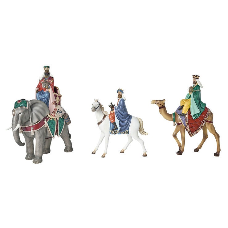 Figuras de los Tres Reyes Magos Figuras de los Tres Reyes Magos