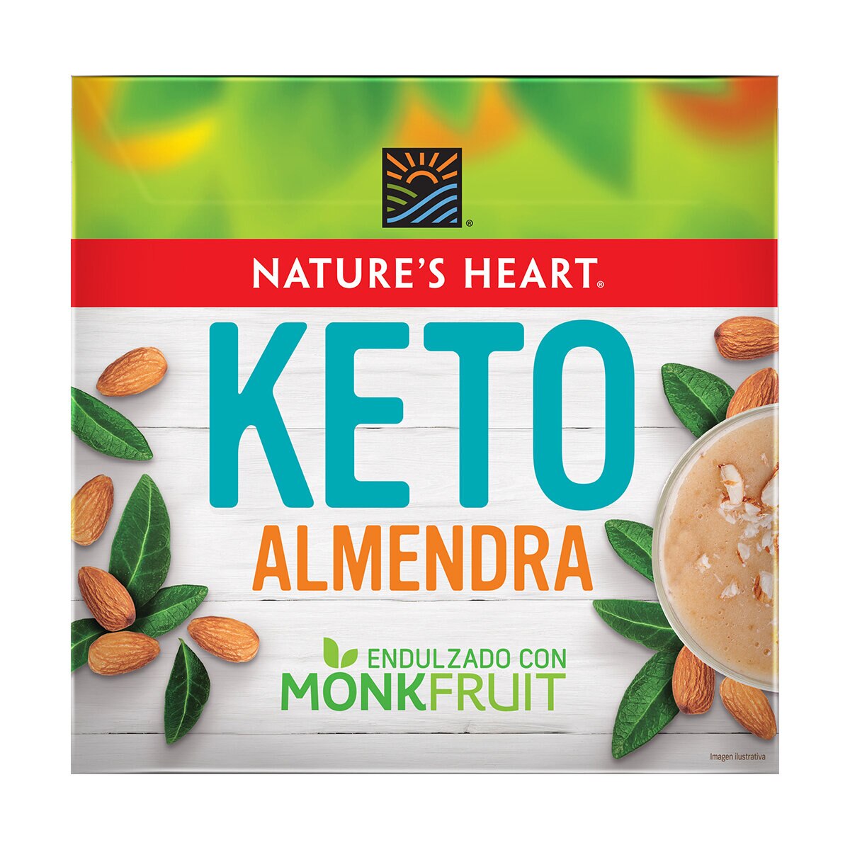 Nature's Heart Bebida de Almendra Keto 6 pzas de 946 ml
