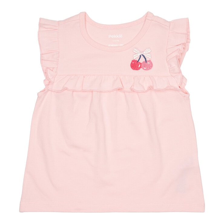 Pekkle Conjunto 4 piezas para Niños y Niñas Cereza 24 Meses