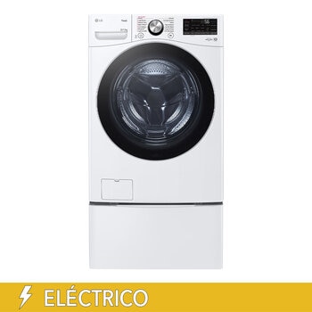 LG Lavasecadora 22Kg/13Kg con Pedestal